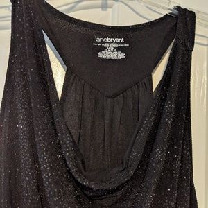 Black Sparkle Tank Top